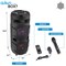 Pyle Pyle Outdoor Bluetooth Speakers, 300W PA System, 8" Rechargeable Speaker with Microphone, Karaoke PPHP2845B - alternate 4